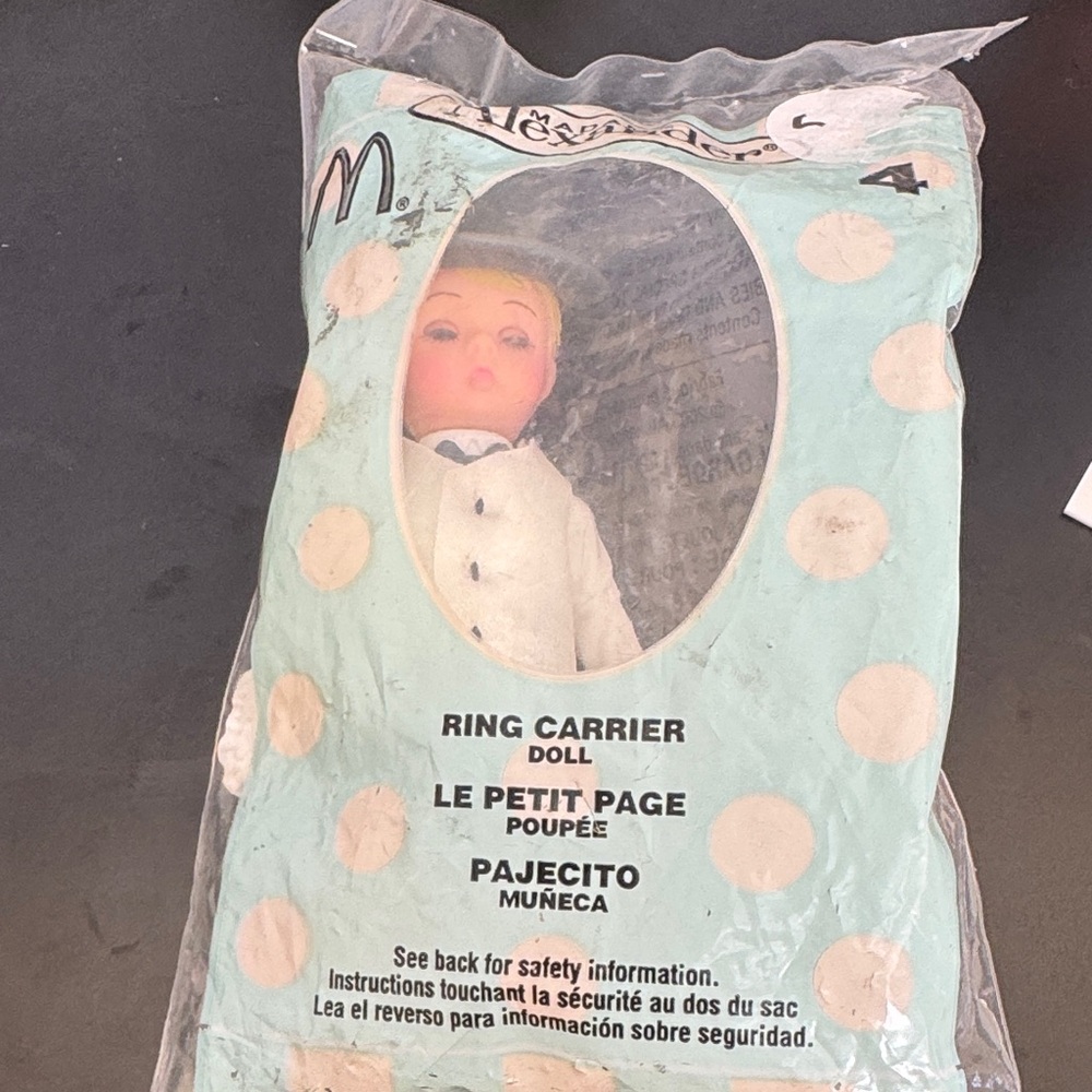 McDonald’s Vintage Ring Carrier Doll